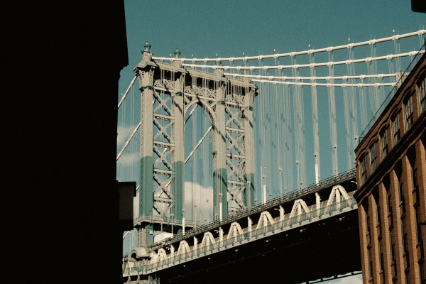 peinture lettres pont bridge brooklyn new york art