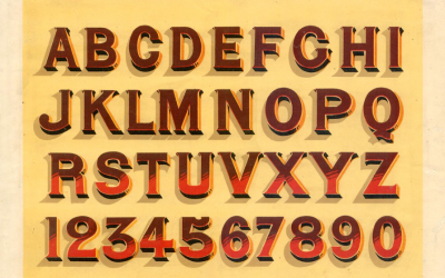 planche egyptienne a pointe alphabet