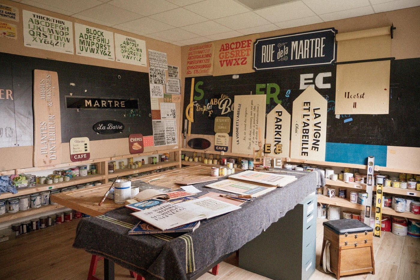 Enseigne de cremerie