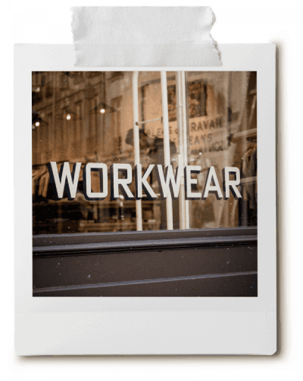 vitrine peinte workwear mont saint michel gesret